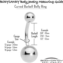 Load image into Gallery viewer, Red Blue Clear Gem Bow Cowboy Boot Patriotic Dangle Belly Ring
