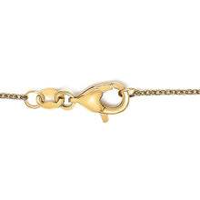 将图片加载到图库查看器，14K Yellow Gold Alternating Red Ruby and White Diamond Bezel Station Chain Bracelet (I-J Color, SI2-I1 Clarity) - 7.5" Inches
