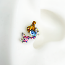 将图片加载到图库查看器，16G 1/4 Aurora Gem Abstract Mermaid Labret
