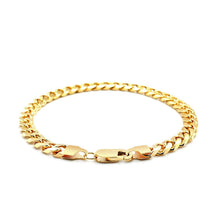 将图片加载到图库查看器，5.8mm 14k Yellow Gold Solid Miami Cuban Bracelet
