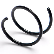 将图片加载到图库查看器，Spiral Nose Rings Double Hoop 20G
