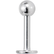 Load image into Gallery viewer, Silver BALL Labret Body Jewelry

