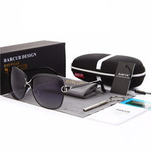 将图片加载到图库查看器，Luxury Polarized Ladies Woman Gradient Round Oversized Modern Sunglasses Brand oculos lunette de soleil femme
