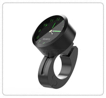 Load image into Gallery viewer, 7/8" Universal Motorcycle Handlebar Watch Bike Hand Grip Bar Mount Dial Clock Motorcycle Handlebar Watch  Mount Clock Glow Mount Clock Dial Watch Fit  Waterproof For Scooter Bicycle Motor ATV

