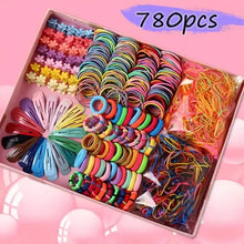 Load image into Gallery viewer, 780-Pieces: Hair Accessories for Girls
