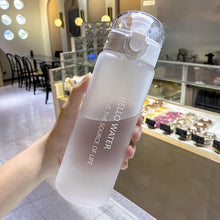 Load image into Gallery viewer, 780ml Bottle For Drink Plastic Leak Proof Sports Bottles Shaker Water Bottle Drinkware BPA Free Sports Water Bottle Outdoor Water Bottle with Straw Plastic Portable Water Bottle Camping Bike Bottle Kitchen Tools Drink Water
