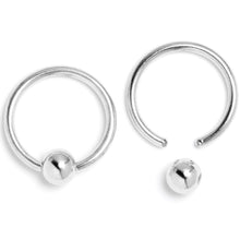 Load image into Gallery viewer, 16G 3/8 Gothic Skulls BCR Captive Ring Set of 4

