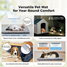 Load image into Gallery viewer, Winter Warming Pet Mattress – Non-Slip, Washable
