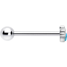 将图片加载到图库查看器，Blue Gem Little Cutie Bee Barbell Tongue Ring

