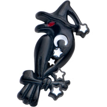Load image into Gallery viewer, Black Raven Witch Barbell Tongue Ring
