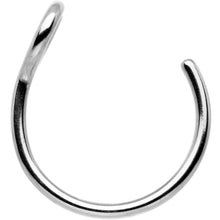 Load image into Gallery viewer, Stainless Steel Clip on Hoop Fake Nose Ring
