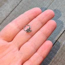 将图片加载到图库查看器，20G 5/16 Clear Gem Fancy Fab Butterfly Nose Hoop
