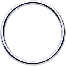 Load image into Gallery viewer, 16G 9/16 316L Surgical Steel Precision Hinged Segment Hoop
