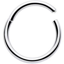 Load image into Gallery viewer, 16G 9mm 316L Surgical Steel Precision Hinged Segment Hoop
