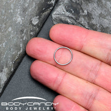Load image into Gallery viewer, 16G 13mm 316L Surgical Steel Precision Hinged Segment Hoop
