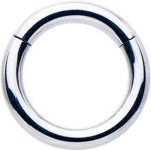Load image into Gallery viewer, 14G 7mm 316L Surgical Steel Precision Hinged Segment Hoop
