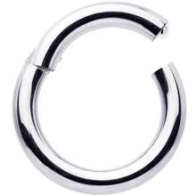 Load image into Gallery viewer, 14G 7mm 316L Surgical Steel Precision Hinged Segment Hoop
