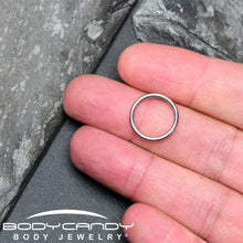 Load image into Gallery viewer, 14G 9/16 316L Surgical Steel Precision Hinged Segment Hoop
