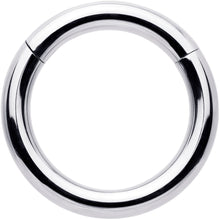 Load image into Gallery viewer, 12G 3/8 316L Surgical Steel Precision Hinged Segment Hoop

