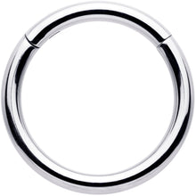 Load image into Gallery viewer, 12G 9/16 316L Surgical Steel Precision Hinged Segment Hoop
