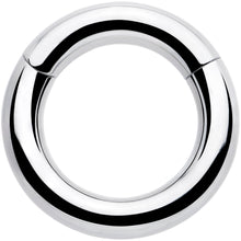 Load image into Gallery viewer, 6G 9/16 316L Surgical Steel Precision Hinged Segment Hoop
