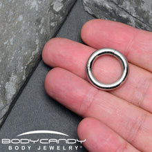 Load image into Gallery viewer, 6G 5/8 316L Surgical Steel Precision Hinged Segment Hoop
