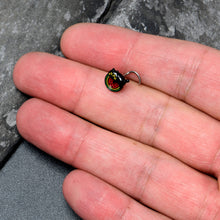 将图片加载到图库查看器，20G 7mm Watermelon Cat Love Left Side Nose Screw
