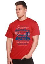 将图片加载到图库查看器，Sammer Adventure Spun Bamboo® Men's Bamboo Viscose/Organic Cotton Short Sleeve Graphic T-Shirt
