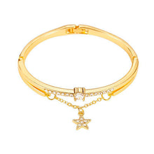Load image into Gallery viewer, Rose Gold Stainless Steel Bracelets &amp; Bangles Female Heart Forever Love Charm Bracelet For Women
