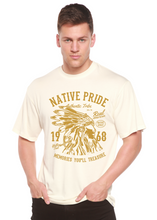 Load image into Gallery viewer, Native Pride Spun Bamboo® Men's Bamboo Viscose/Organic Cotton Short Sleeve Graphic T-Shirt
