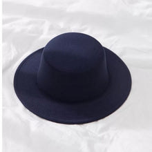 将图片加载到图库查看器，Winter Autumn Woolen Women Men Fedora Hats Fashionable Women Classic Wide Brim Fedora Hat Adjustable Big Fedoras Hat Luxury Brim Fedora Hat Summer Men Classic Hat
