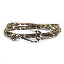 将图片加载到图库查看器，Fashion Hot Multilayer Rope Bracelet hope Anchor Sailor Anchor Bracelets  For Men and  Women Best Gift Hook Bracelet
