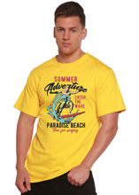 Load image into Gallery viewer, Catch The Wave Men's Bamboo Viscose/Organic Cotton Short Sleeve Graphic T-Shirt
