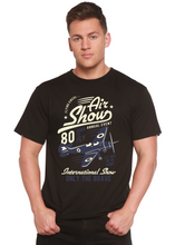 Load image into Gallery viewer, Air Show Men's Bamboo Viscose/Organic Cotton Short Sleeve Graphic T-Shirt
