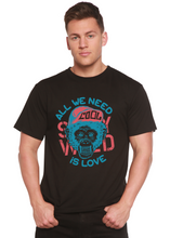 Load image into Gallery viewer, All We Need is Love Men's Bamboo Viscose/Organic Cotton Short Sleeve Graphic T-Shirt
