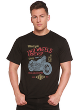 Load image into Gallery viewer, Two Wheels Forever Men's Bamboo Viscose/Organic Cotton Short Sleeve Graphic T-Shirt
