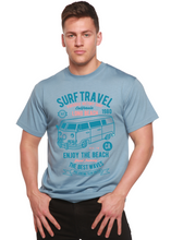 Load image into Gallery viewer, Surf Travel Spun Bamboo® Men's Bamboo Viscose/Organic Cotton Short Sleeve Graphic T-Shirt
