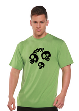 Load image into Gallery viewer, Halloween Boo Unisex Bamboo Viscose/Organic Cotton Short Sleeve Graphic T-Shirt
