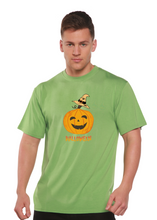 Load image into Gallery viewer, Halloween Pumpkin Unisex Bamboo Viscose/Organic Cotton Short Sleeve Graphic T-Shirt
