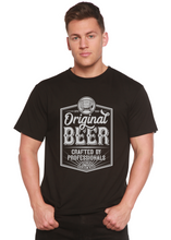 Load image into Gallery viewer, Original Beer Men's Bamboo Viscose/Organic Cotton Short Sleeve Graphic T-Shirt
