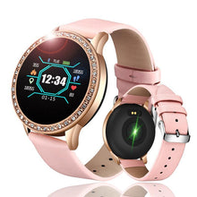Load image into Gallery viewer, Luxury Ladies Smart Watch For Women With  Blood Pressure Heart Rate Monitor Fitness tracker And Sport Smart Band Alarm Clock Reminder Smartwatch
