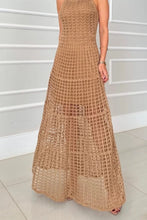 Load image into Gallery viewer, Long Sleeveless Cutout Maxi Dress Chic &amp; Flowy Summer Style Comfortable Dress For Summer
