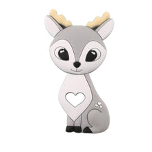 Load image into Gallery viewer, Baby Teether Silicone Rabbit Food Grade Bunny Teether Nursing Teething  Accessories Silicone Animal Teether For Kids and Baby
