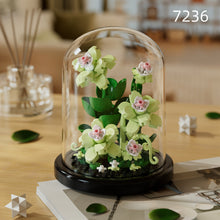 Load image into Gallery viewer, DIY Flower Building Blocks Set - Romantic Proposal Decor, Desktop Ornament &amp; Puzzle Toy, Perfect Birthday Gift Ramadan Mubarak

