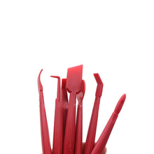 将图片加载到图库查看器，7pcs/set Car Vinyl Wrap Film Squeegee Scraper Car Vinyl Wrap Tools Edge-closing Tool for Automobile Film Sticking Car Styling Auto Accessories Car Wrap Film Squeegee Scraper Tools Edge-closing Tool for Automobile Film Sticking Car Styling Auto Accessories
