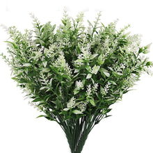 Load image into Gallery viewer, 8 Bundles Artificial Lavender Plastic Flower Decorations
