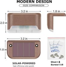 将图片加载到图库查看器，8-Pack: Solar LED Deck &amp; Step Lights

