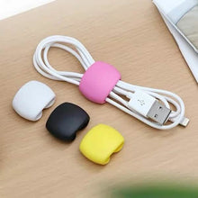 将图片加载到图库查看器，8-Piece: Portable Reusable Cable Clips Organizer
