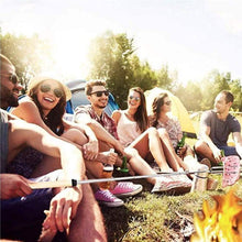 Load image into Gallery viewer, 8-Piece Set: Marshmallow Roasting Sticks with Wooden Handle
