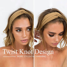 Load image into Gallery viewer, 8-Piece: Twist Knotted Boho Stretchy Hair Bands
